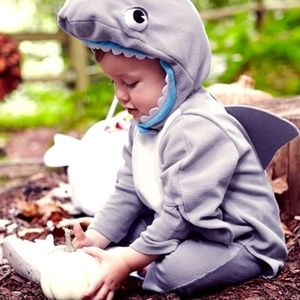 Pottery Barn Kids Shark Costume 12-18 months